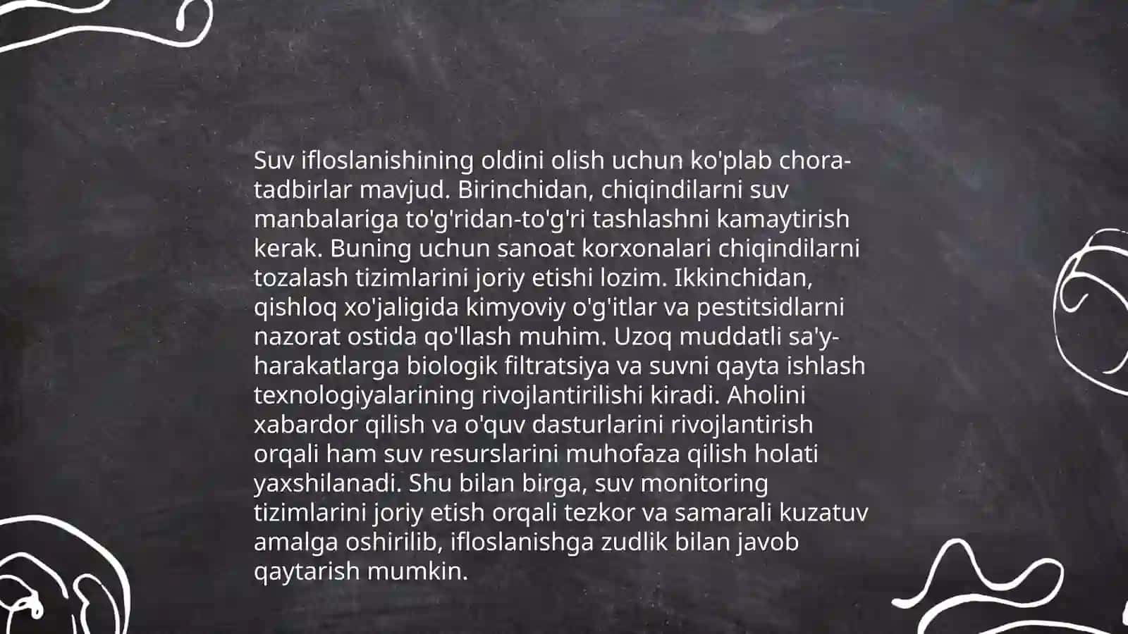 Ichimlik suvi sifatiga qoʻyiladigan gigiyenik talablar 4