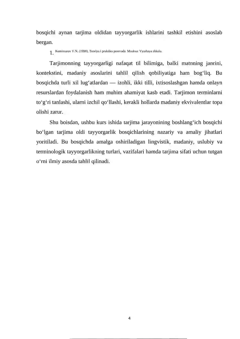 Tarjima Oldi Tayyorgarlik Bosqichlari 4