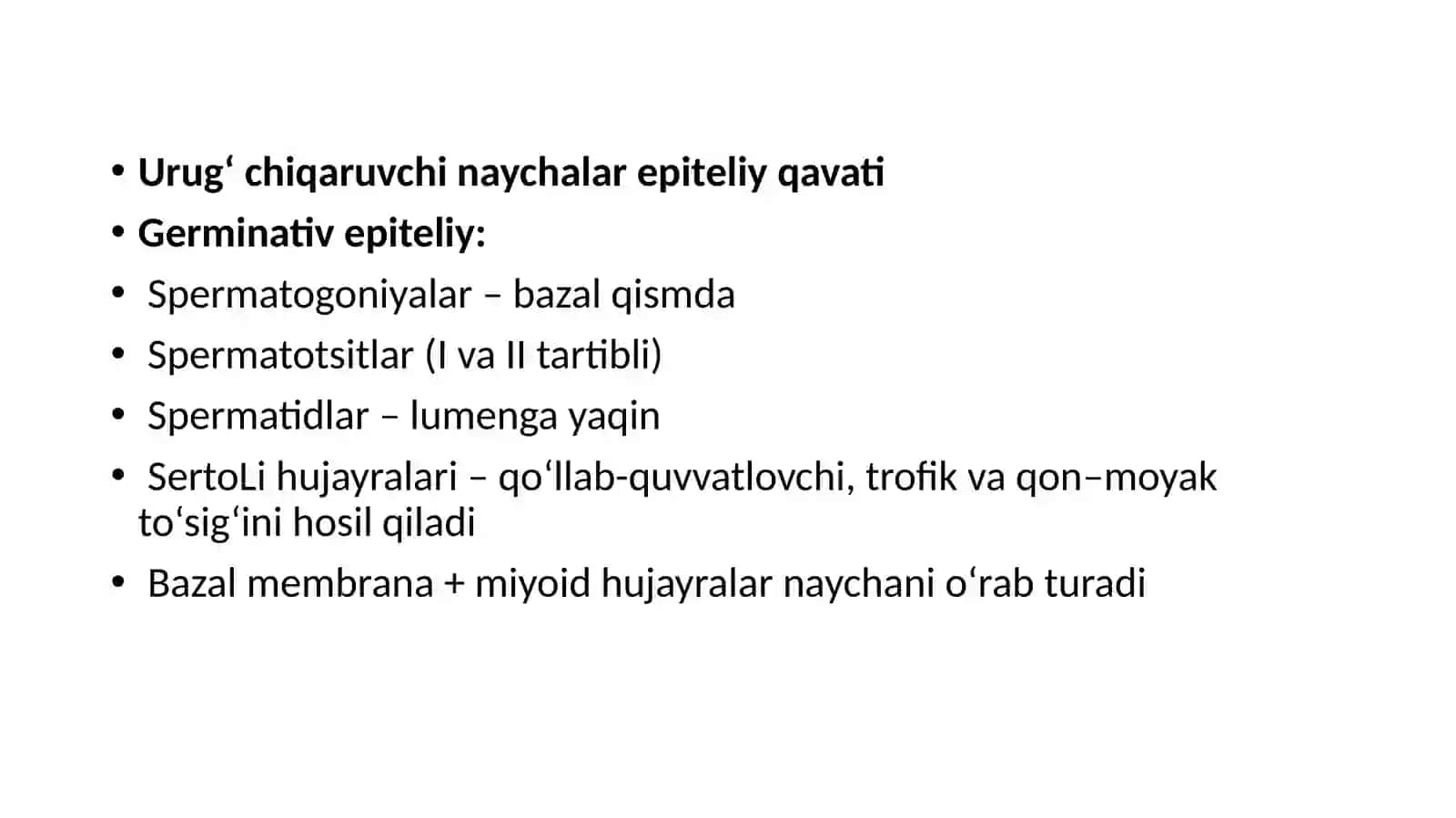 Gistalogiyafani jinsiy tayyorlash 4