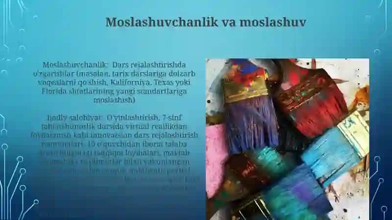 O'qituvchining kreativ salohiyatini aniqlash mezonlari 4