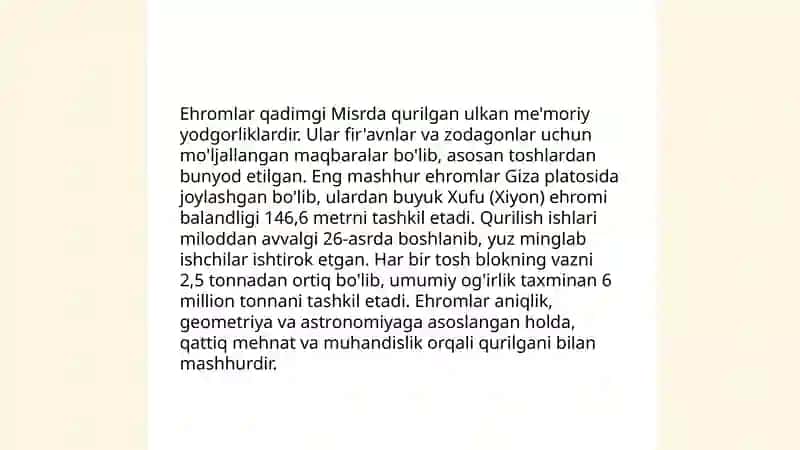 Qadimgi misr ehromlari 4