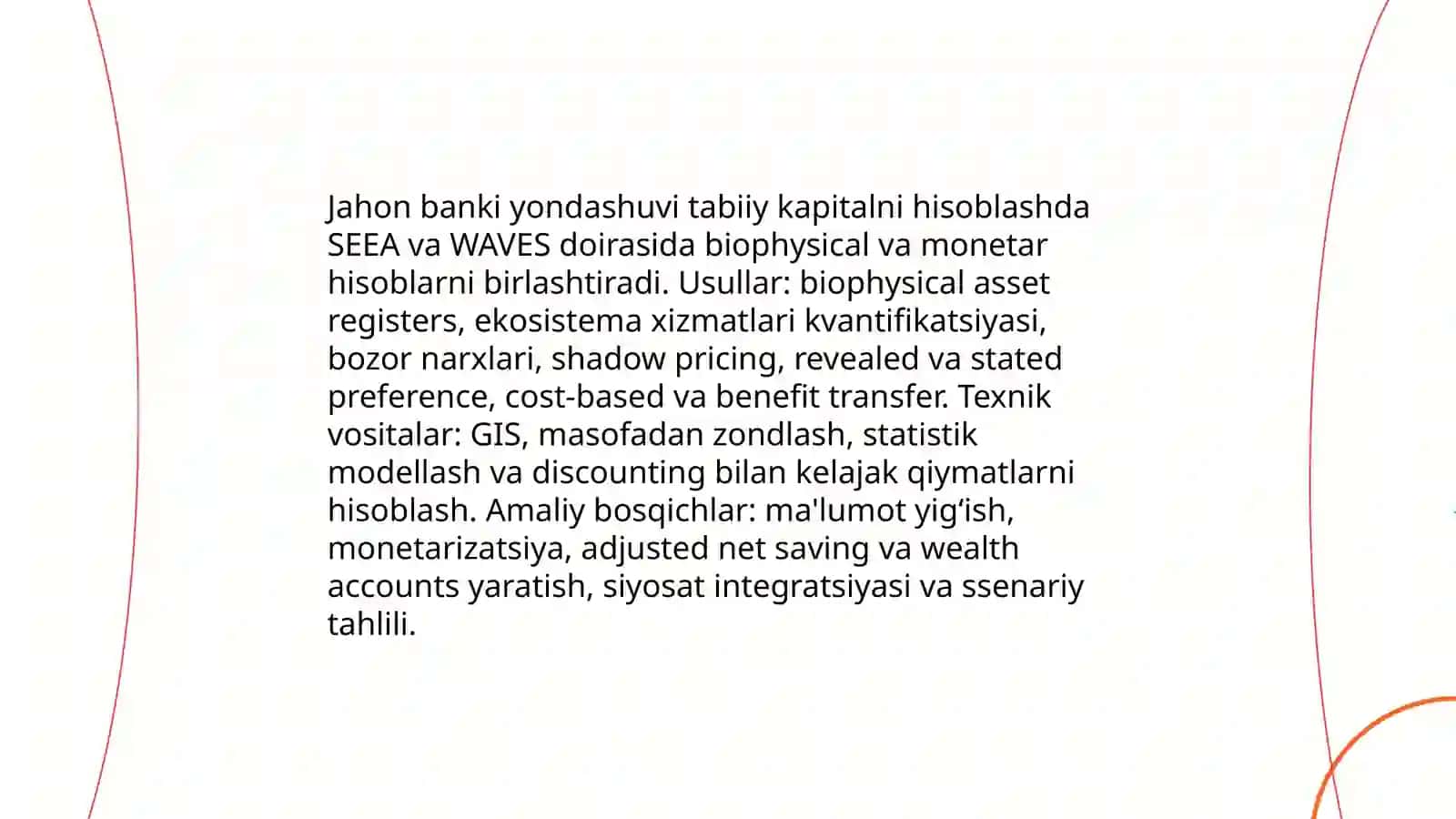 Jahon banki yondashuvi va amaliy usullar 4