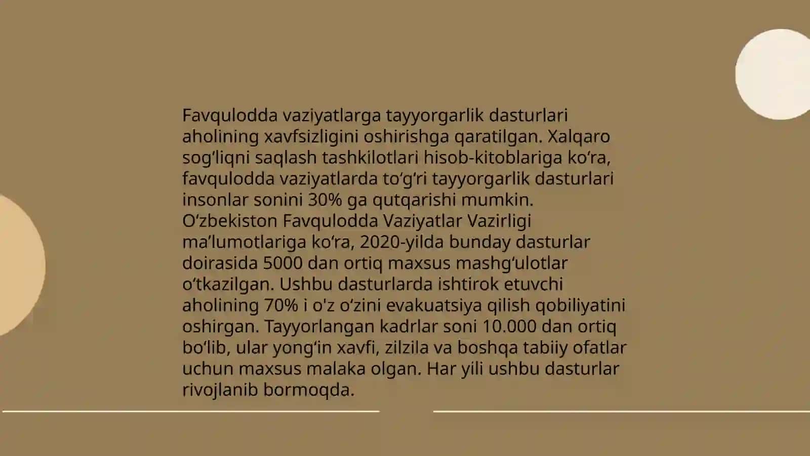 O'quv-seminarlar va treninglar tashkil etish 4