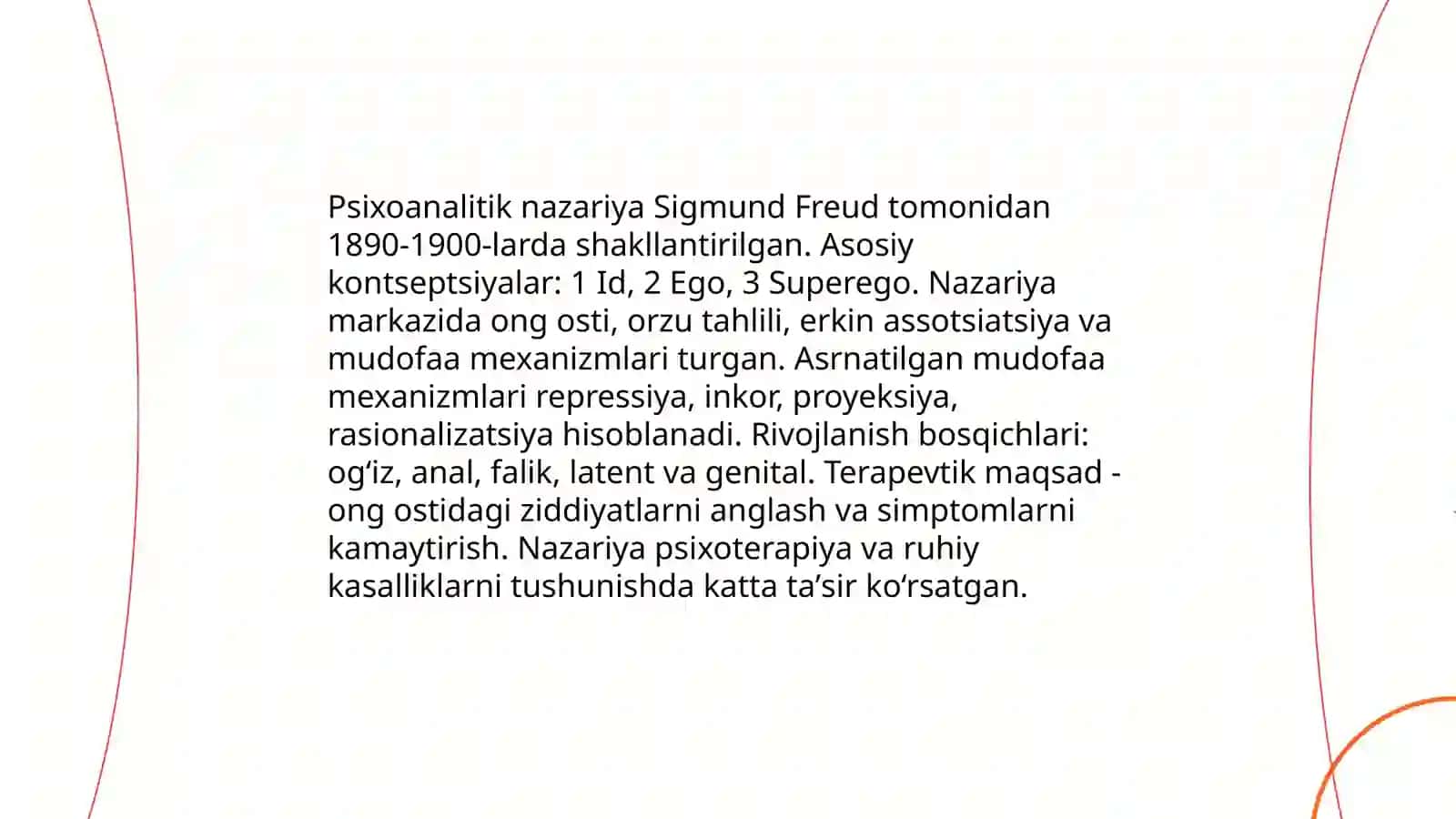 Psixologiyaning asosiy nazariy va amaliy yo'nalishlari 4