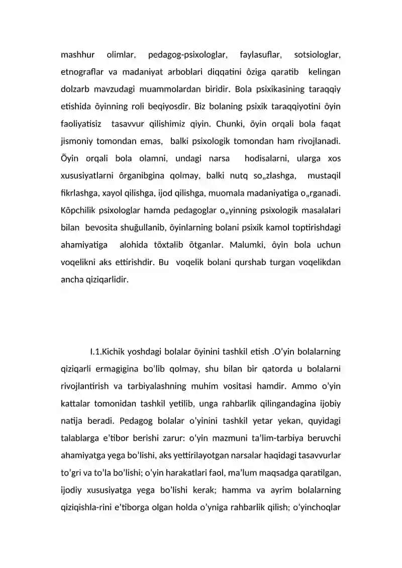 Kichik yoshdagi bolalar o'yiniga rahbarlik qilish 4