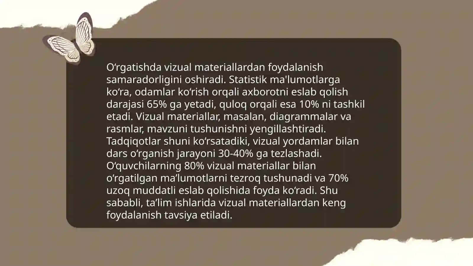 Didaktik materiallarning o‘quv jarayonidagi ahamiyati 4