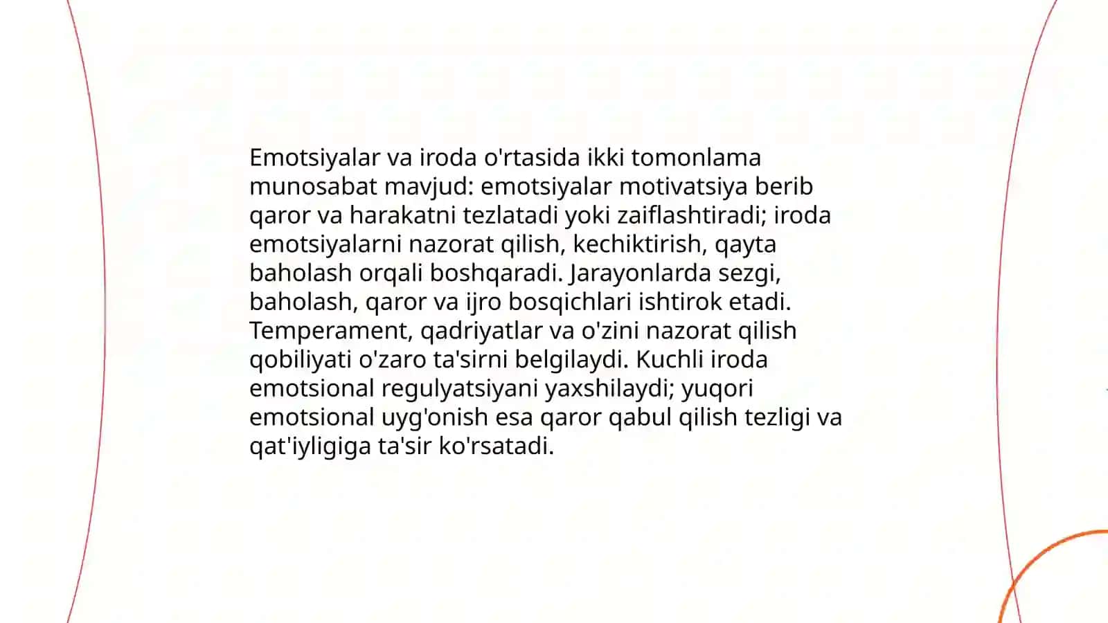 Emotsional-irodaviy sohaning nazariy asoslari 4