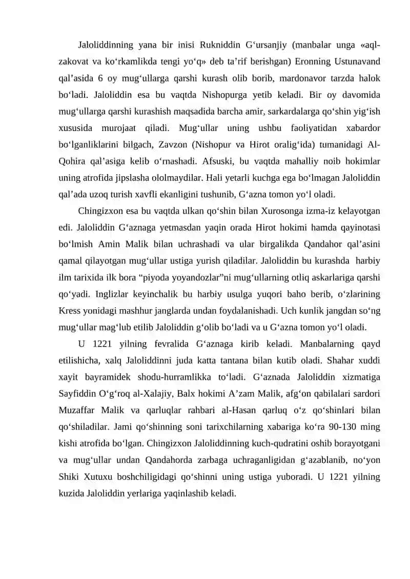 Jaloliddin Manguberdi yurt himoyachisi 4