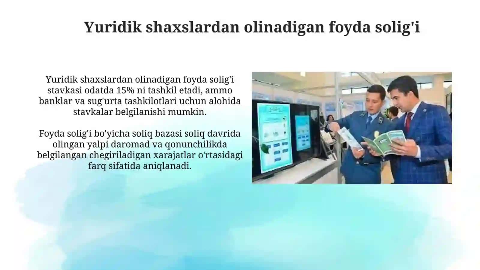 O'zbekistonda gioliqturlari bo'yicha soliqtizimi 4
