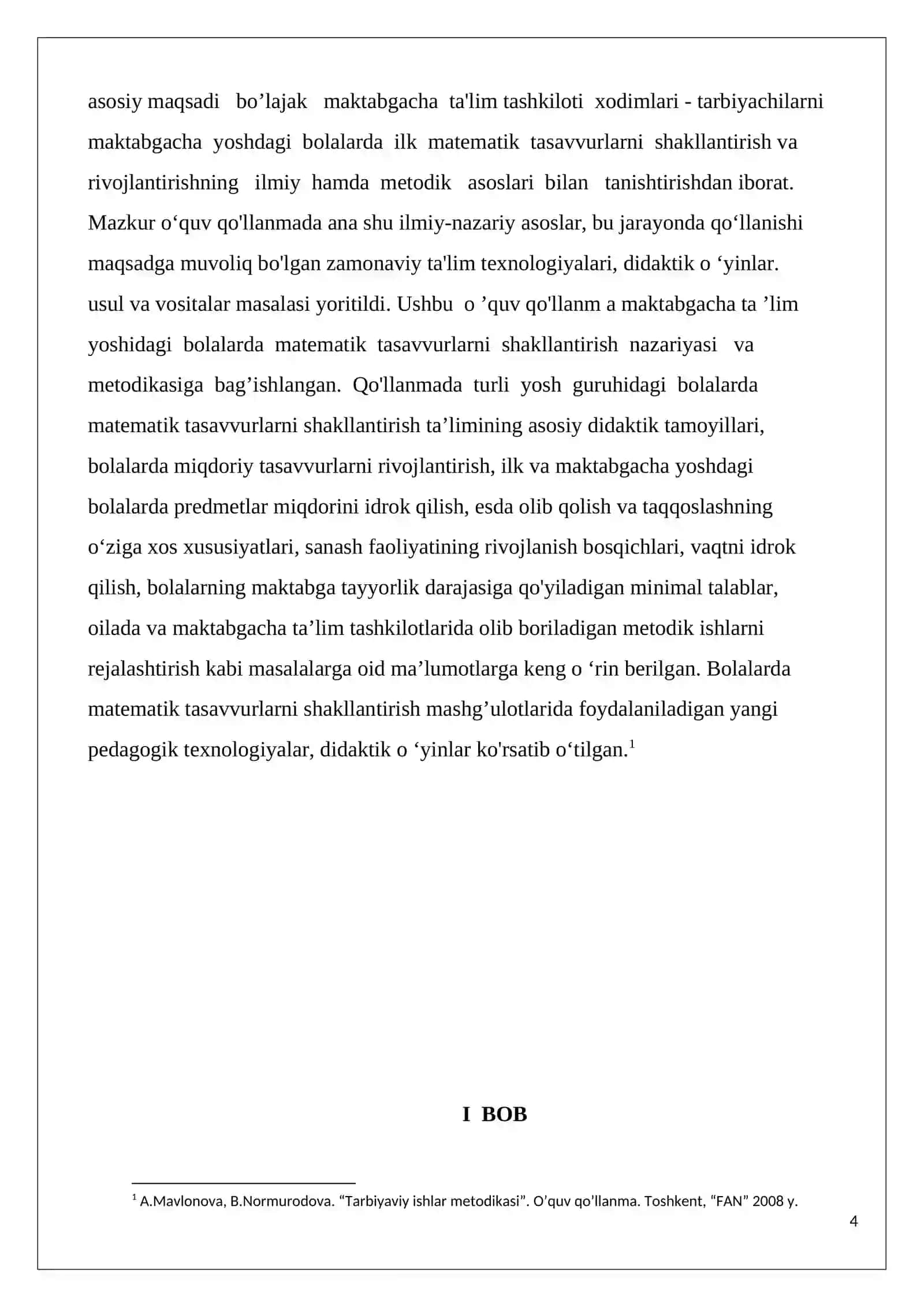 MATEMATIK TASAVVURLARNI SHAKLLANTIRISH NAZARIYASI VA TEXNOLOGIYALARI 4