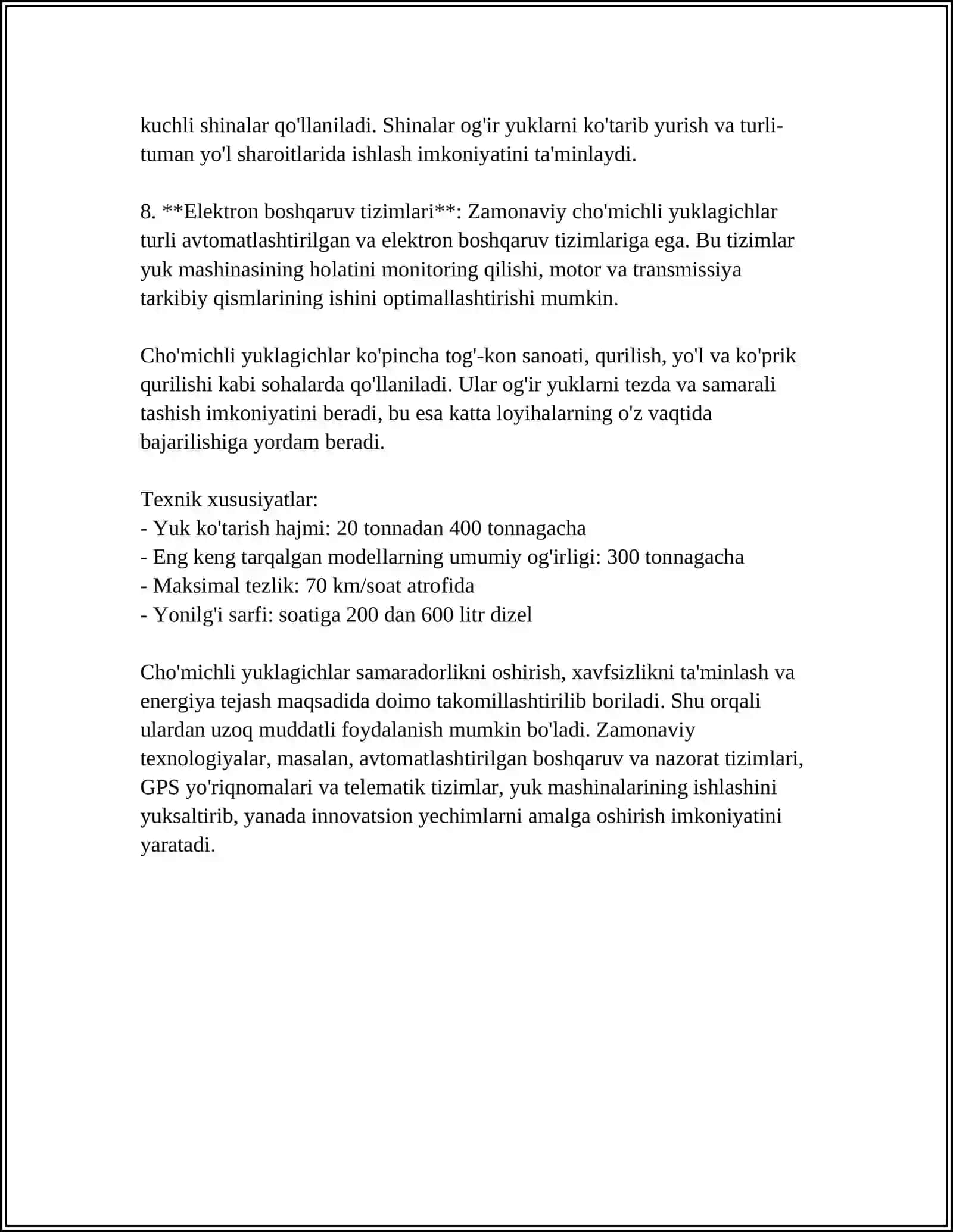 CHO'MICHLI YUKLAGICHLARNING ISHLASH TAMOYILLARI 4