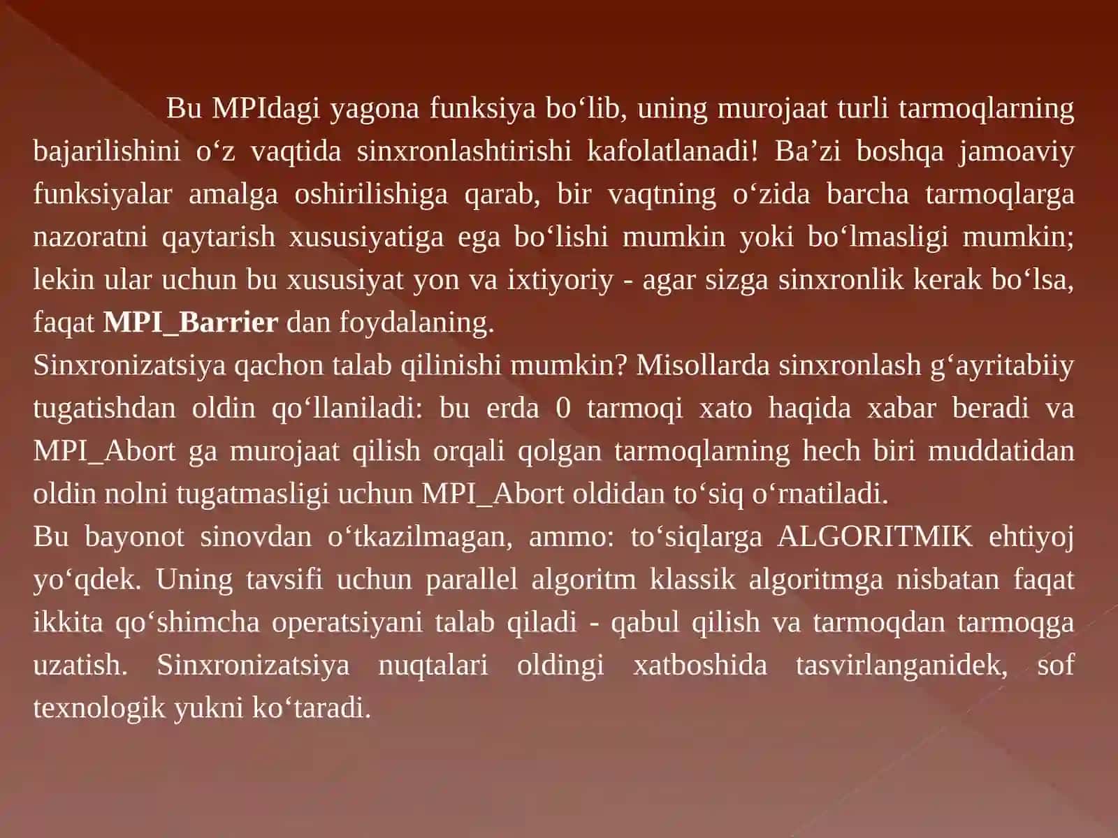 MPIda jamoaviy operatsiyalar 4