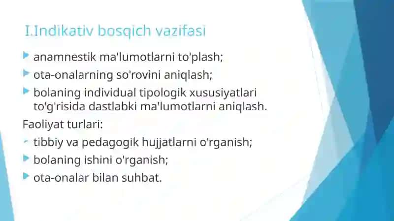 Tovush talaffuzidagi kamchiliklarda logopedik tekshirish metodikasi 4