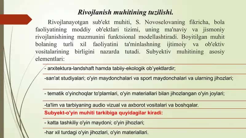 Kreativ ta’lim muhiti: mohiyati, xususiyatlari. 4