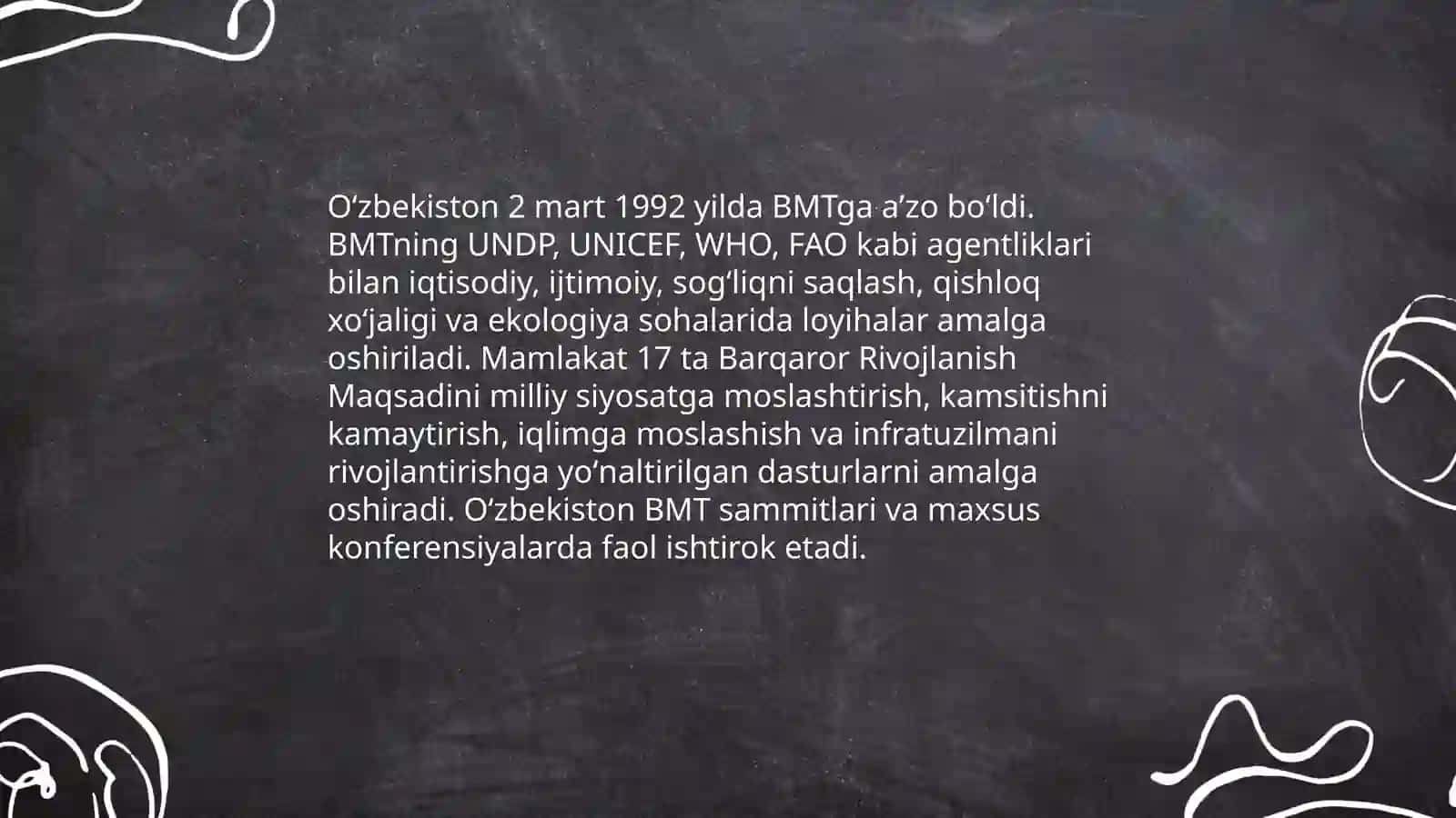 Oʻzbekiston va jahon hamjamiyati 4