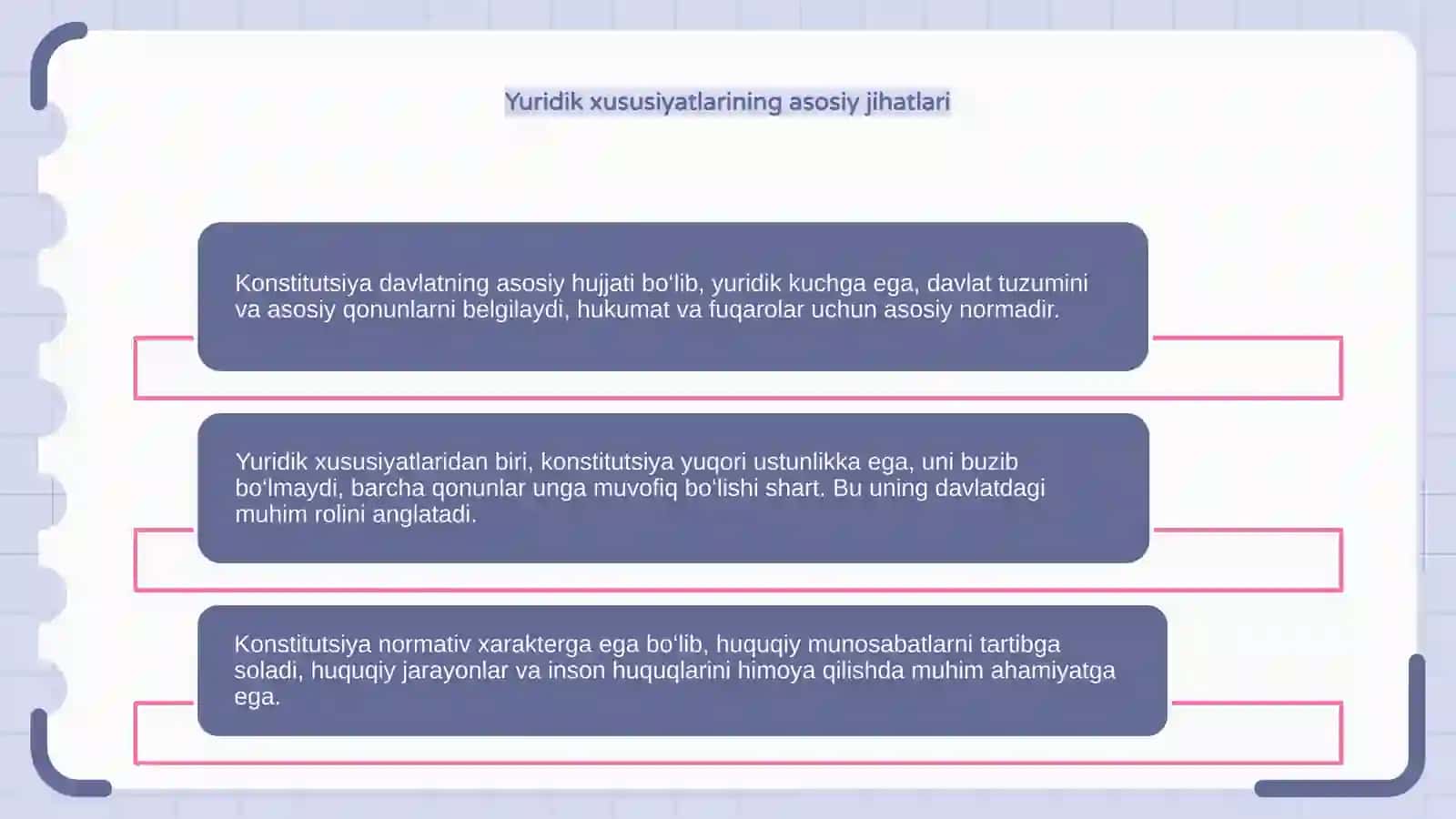 Konstitutsiyaning yuridik xususiyatlari 4