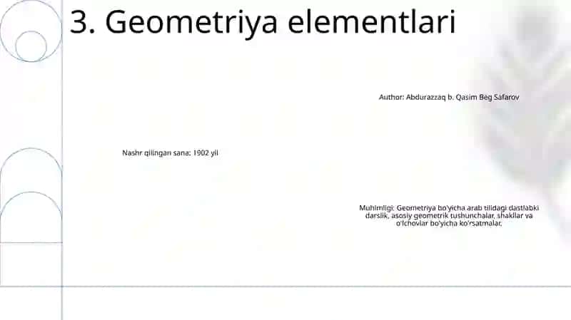 Geometriya Fani Va Predmeti 4