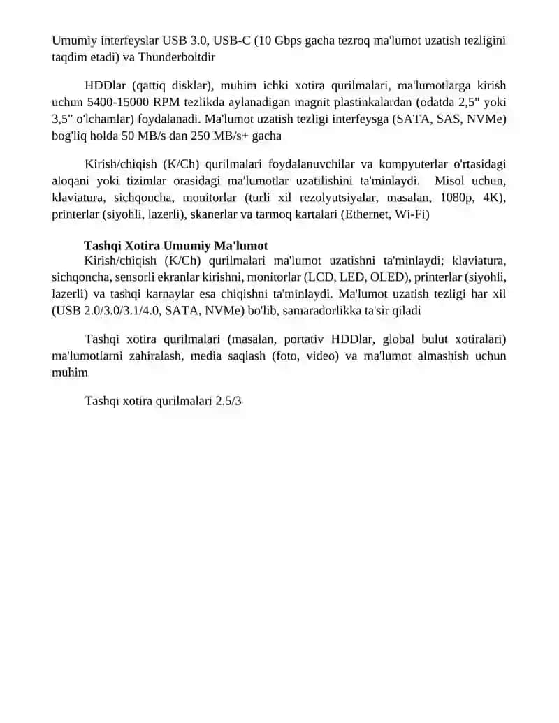 Tashqi xotira qurilmalari 4