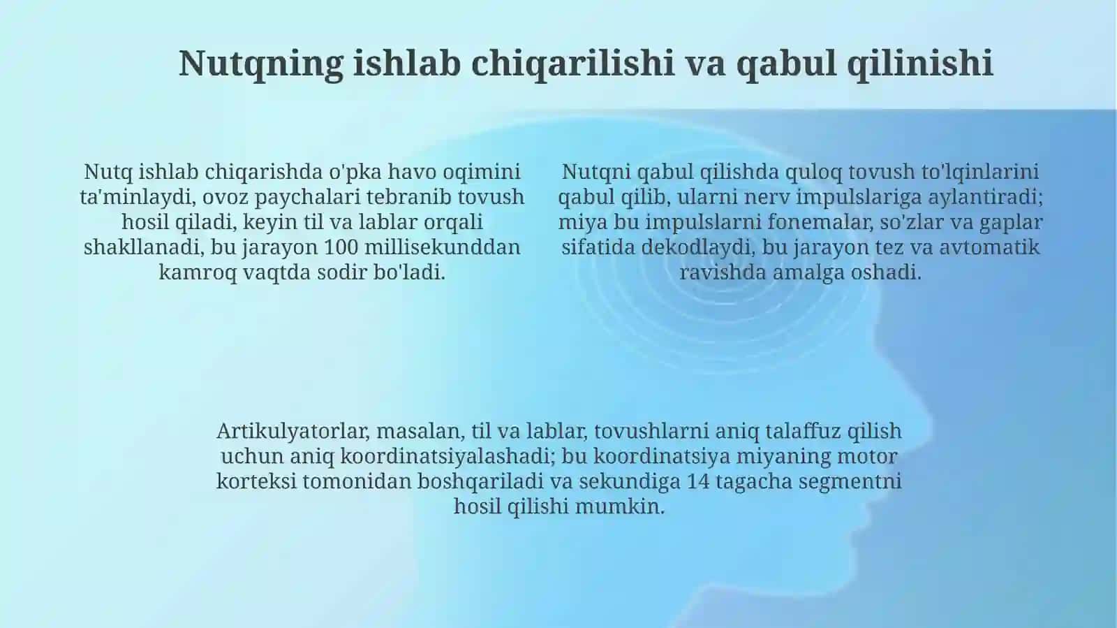 Nutq tizimasining umumiy tushunchalari 4