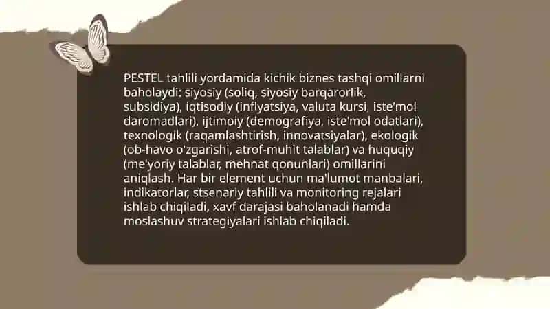 Risklarni boshqarish: kichik biznesda tavakkalchilikni aniqlash usullari 4