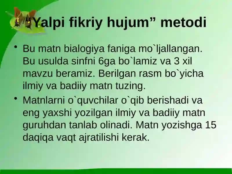 INTERFAOL TA’LIM USULLARINING PEDAGOGIK-PSIXOLOGIK ASOSLARI 4