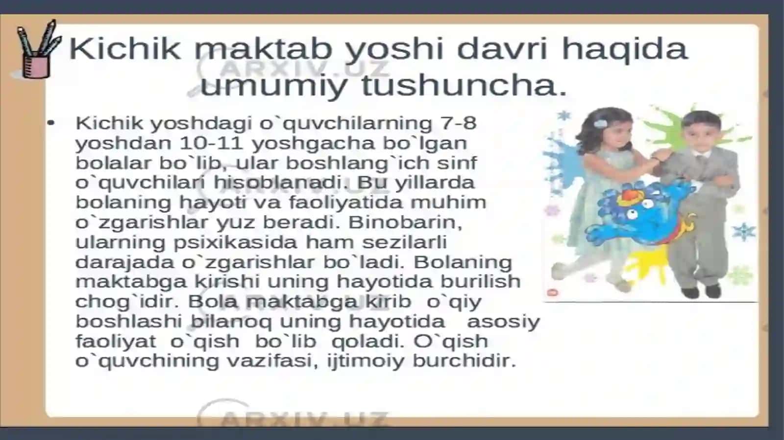 OʻTA4.22-GURUHTALABALARNINGUMUMIYPSIXOLOGIYAFANIDANTAYYORLAGAN11-AMALIYMASHGʻULOTTAQDIMOTI 4