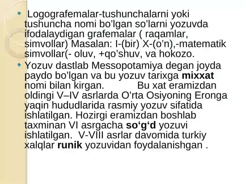 Grafika (yozuv) va grafik vositalar 4