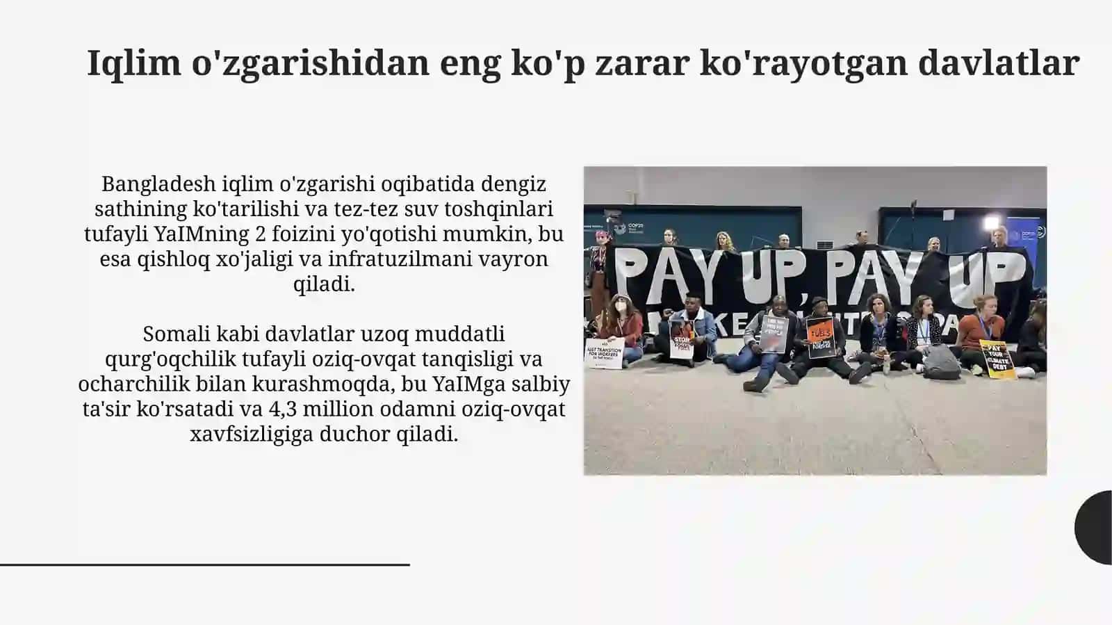 Iqtisodiy ta'sirlar, insonparvarlik inqirozlari va moslashish strategiyalari 4