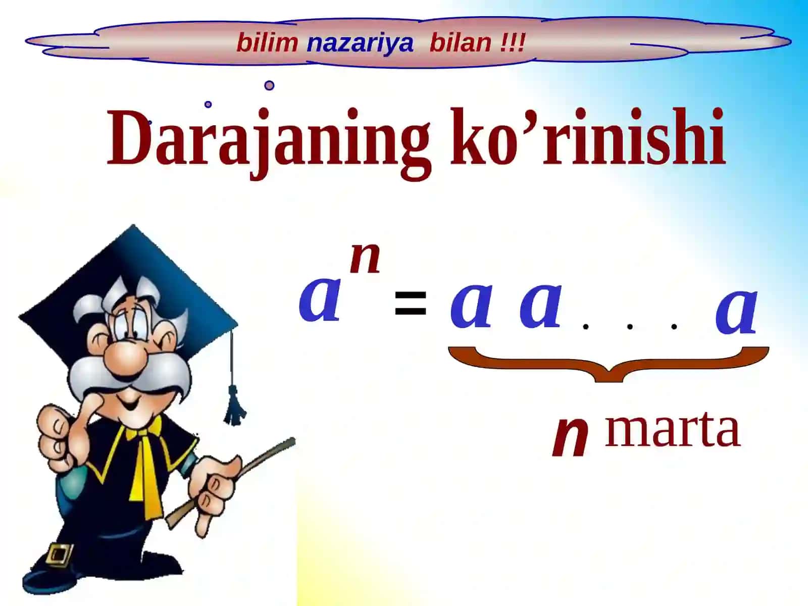 Sonlar, sonlar bilan turli hisoblash amallarini bajarish 4