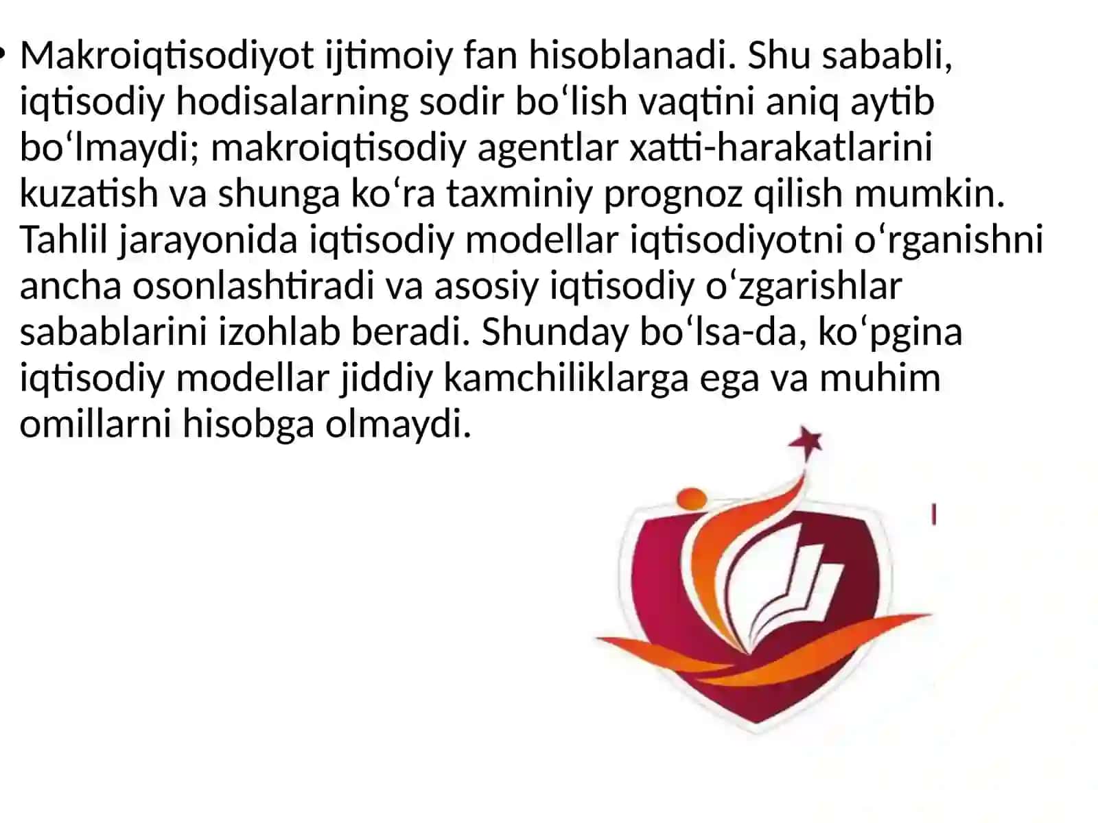 Makroiqtisodiyot va Mikroiqtisodiyot 4