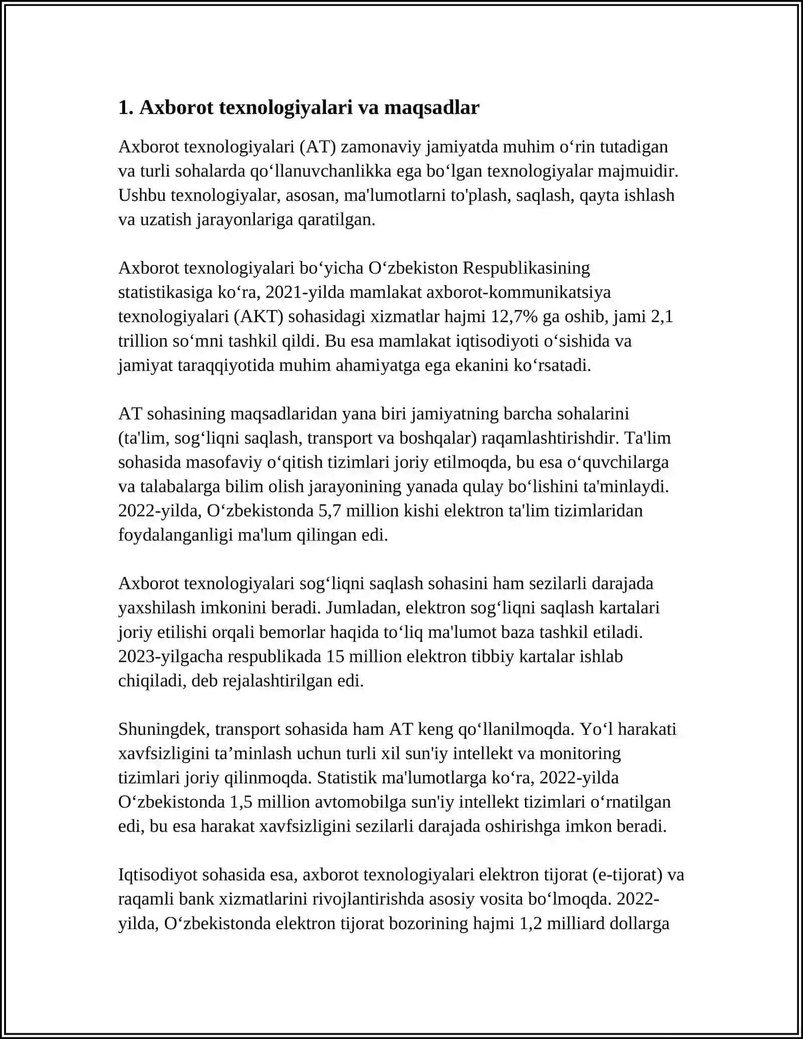 AXBOROT TURLI MAQSADLAR VA MANFAATLAR XIZMATIDA 4