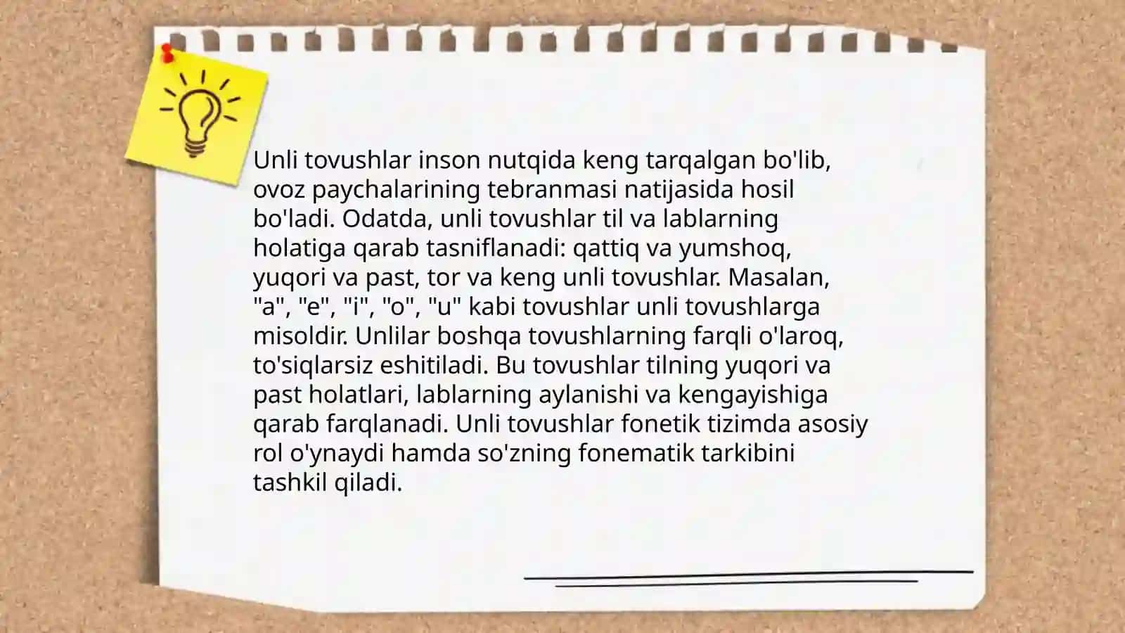 Unli va undosh tovushlarni o'rganishda leksik mashqlarni tashkil etish 4