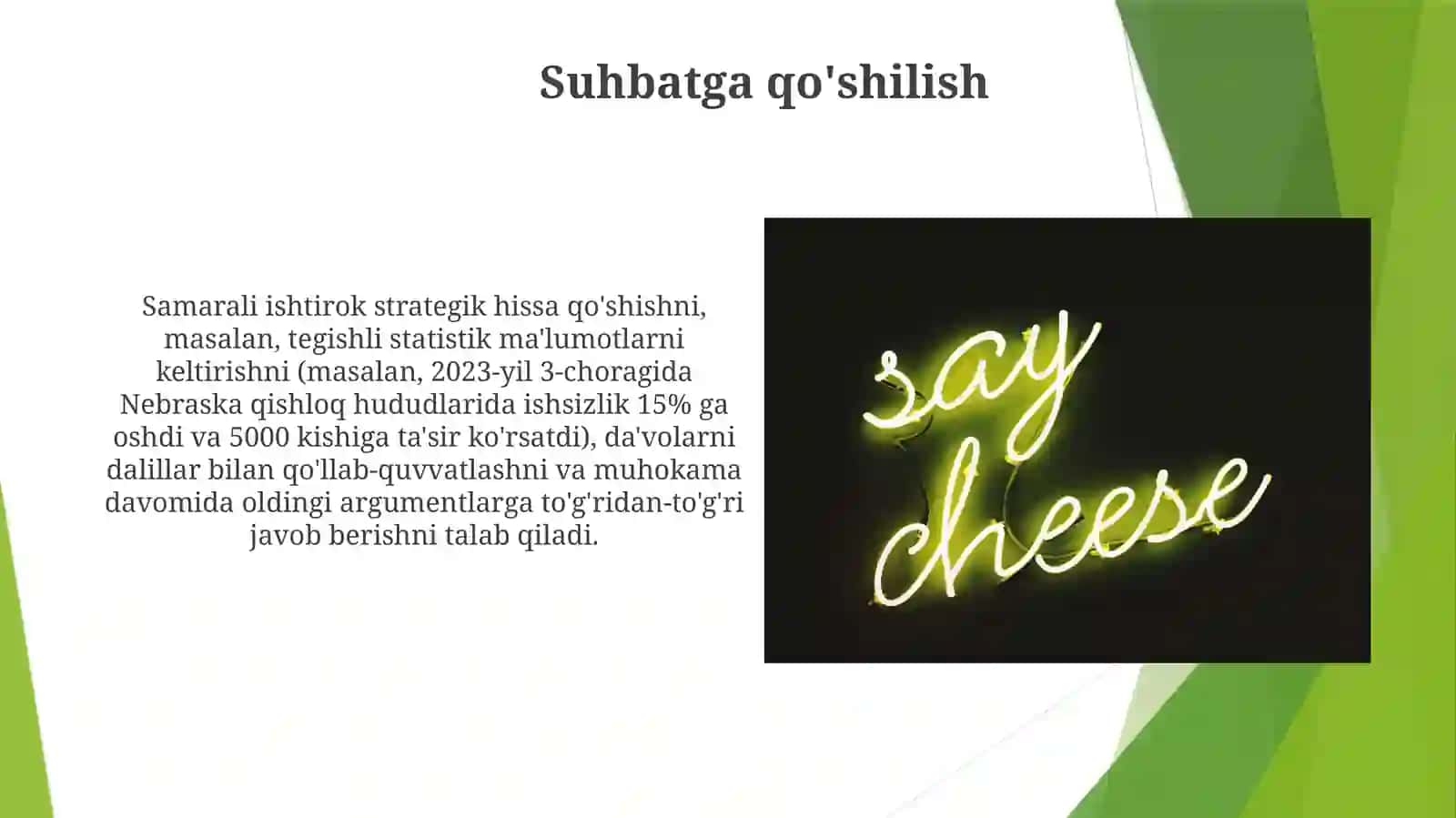 Suhbatni xaritalash 4