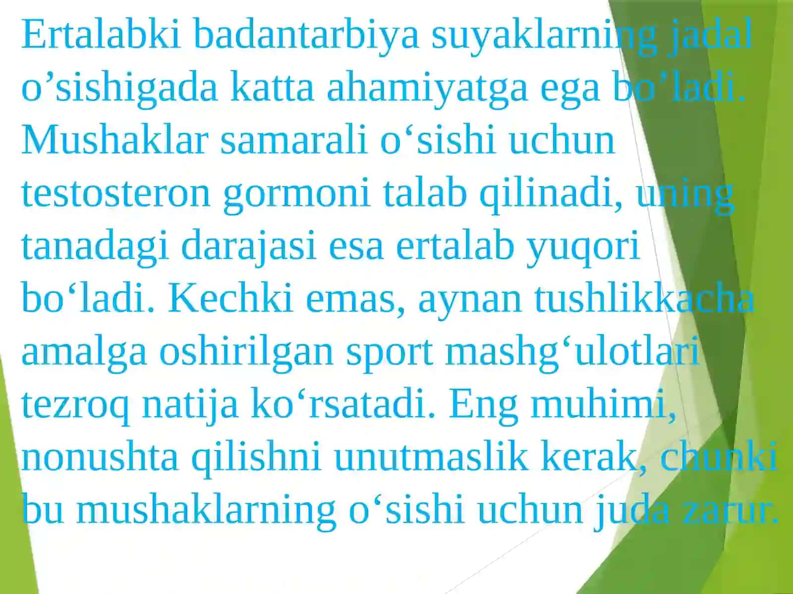 Chanoq va oyoq suyaklarining rivojlanishi 4