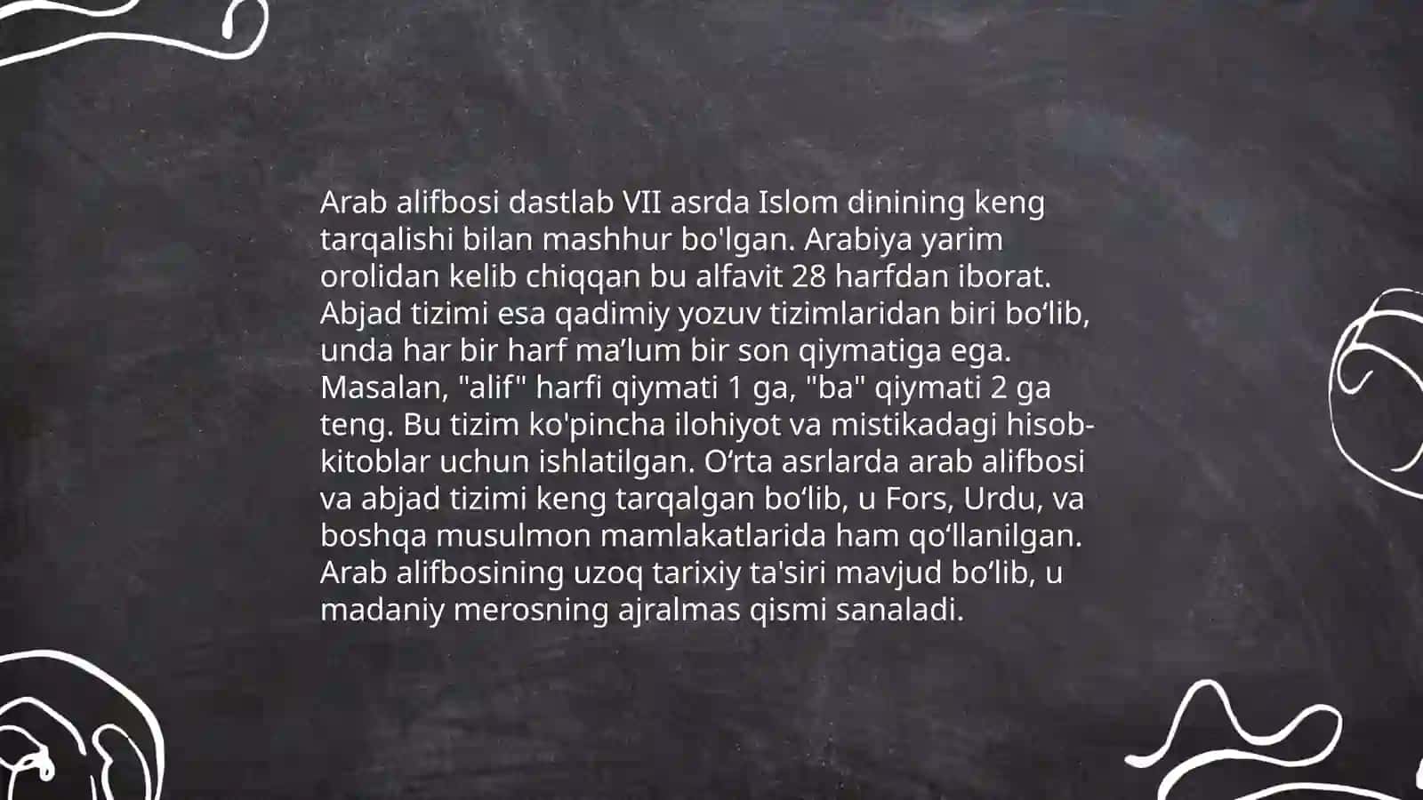 Abjad hisobi haqida tushuncha 4