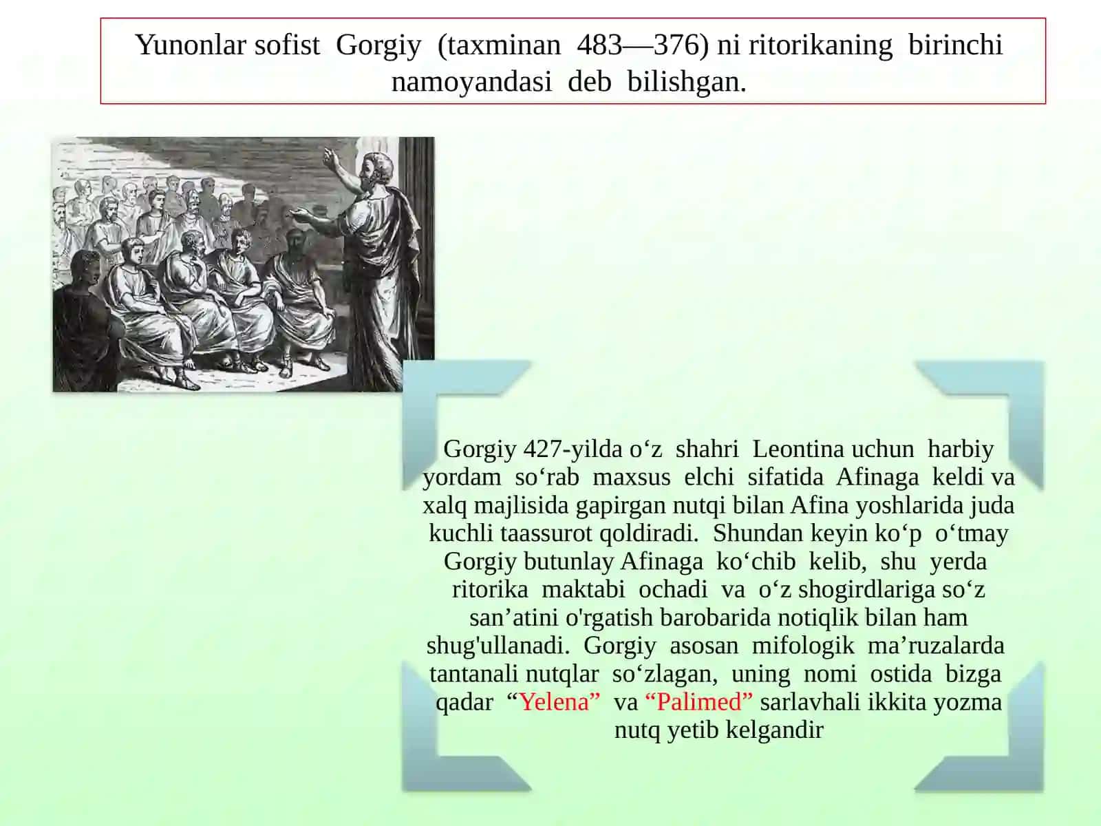 Notiqlik san’ati va nutq madaniyati shakllanishining tarixiy ildizlari 4