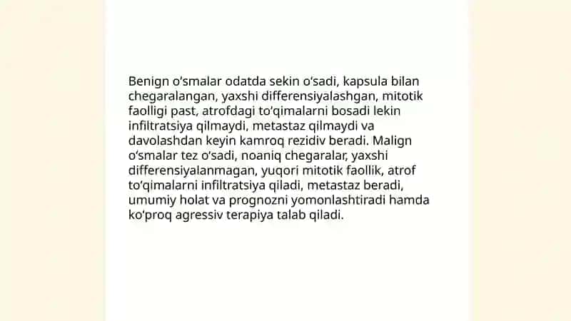 Oʻsmalar Xirurgiya 4