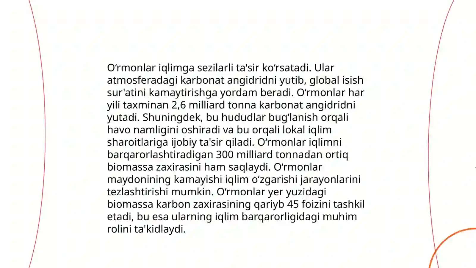 O’rmonlar va ularning ekologik ahamiyati 4