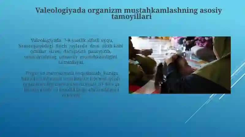 Organizmni chiniqtirishning valeologik ahamiyati 4
