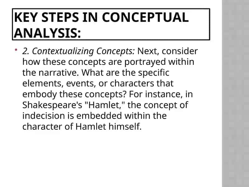 Conceptual Analysis of a Text 4