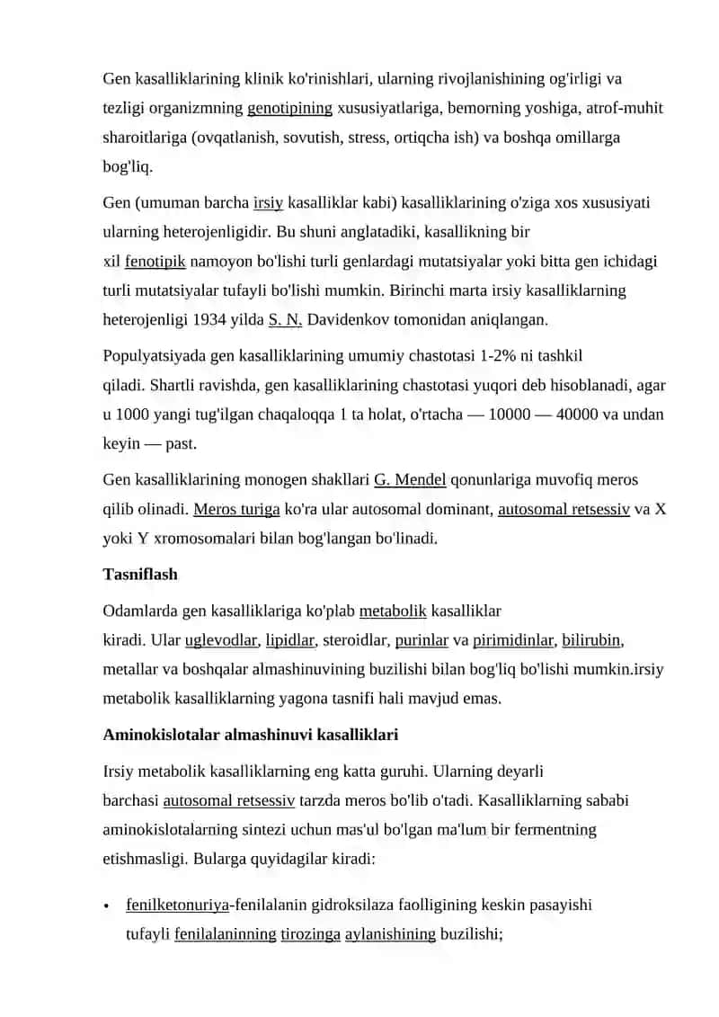 Gen kasalliklari 4