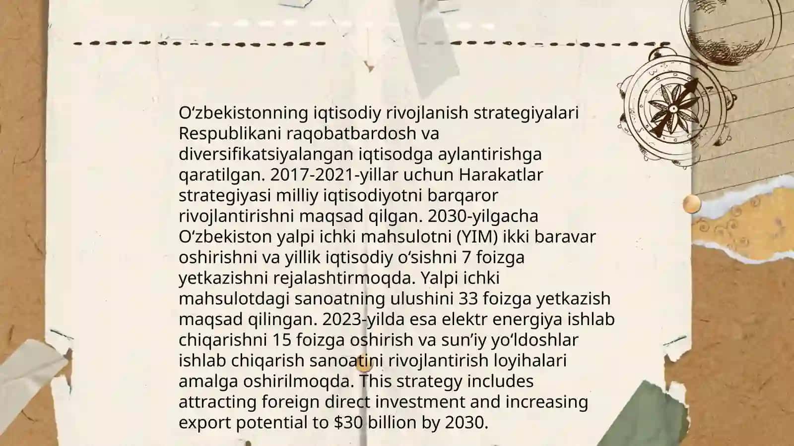 O'zbekistonning òziga xos istiqlol va taraqqiyot yòli 4