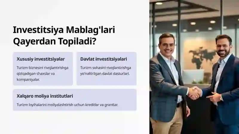 Turistik Firmalar Uchun Investitsiya Loyihalari 4