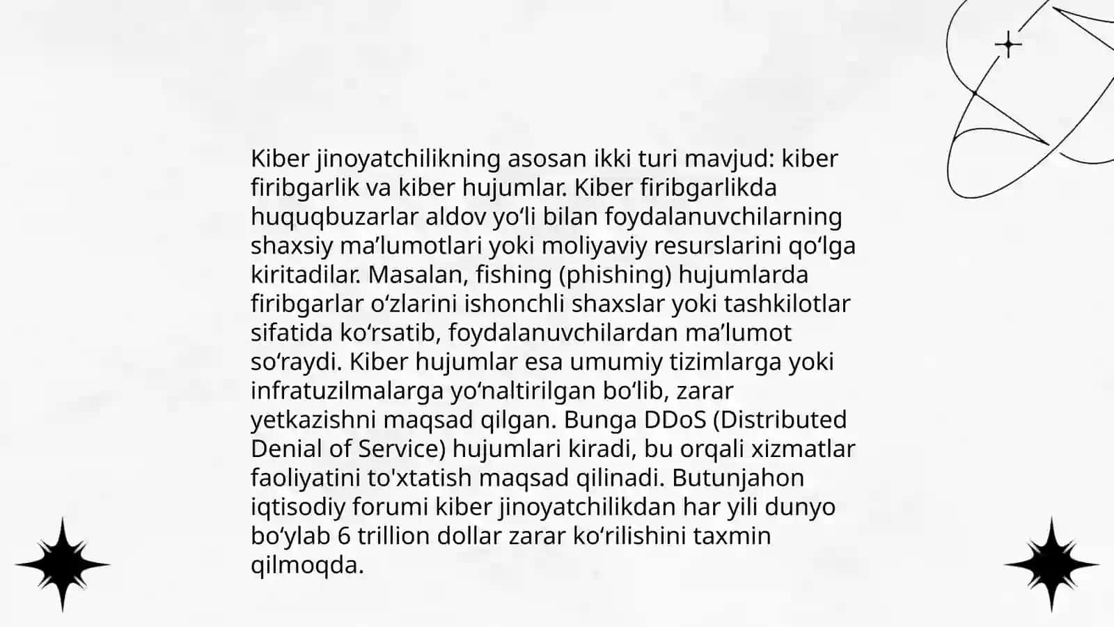 Kiber jinoyatchilik tushunchasi 4