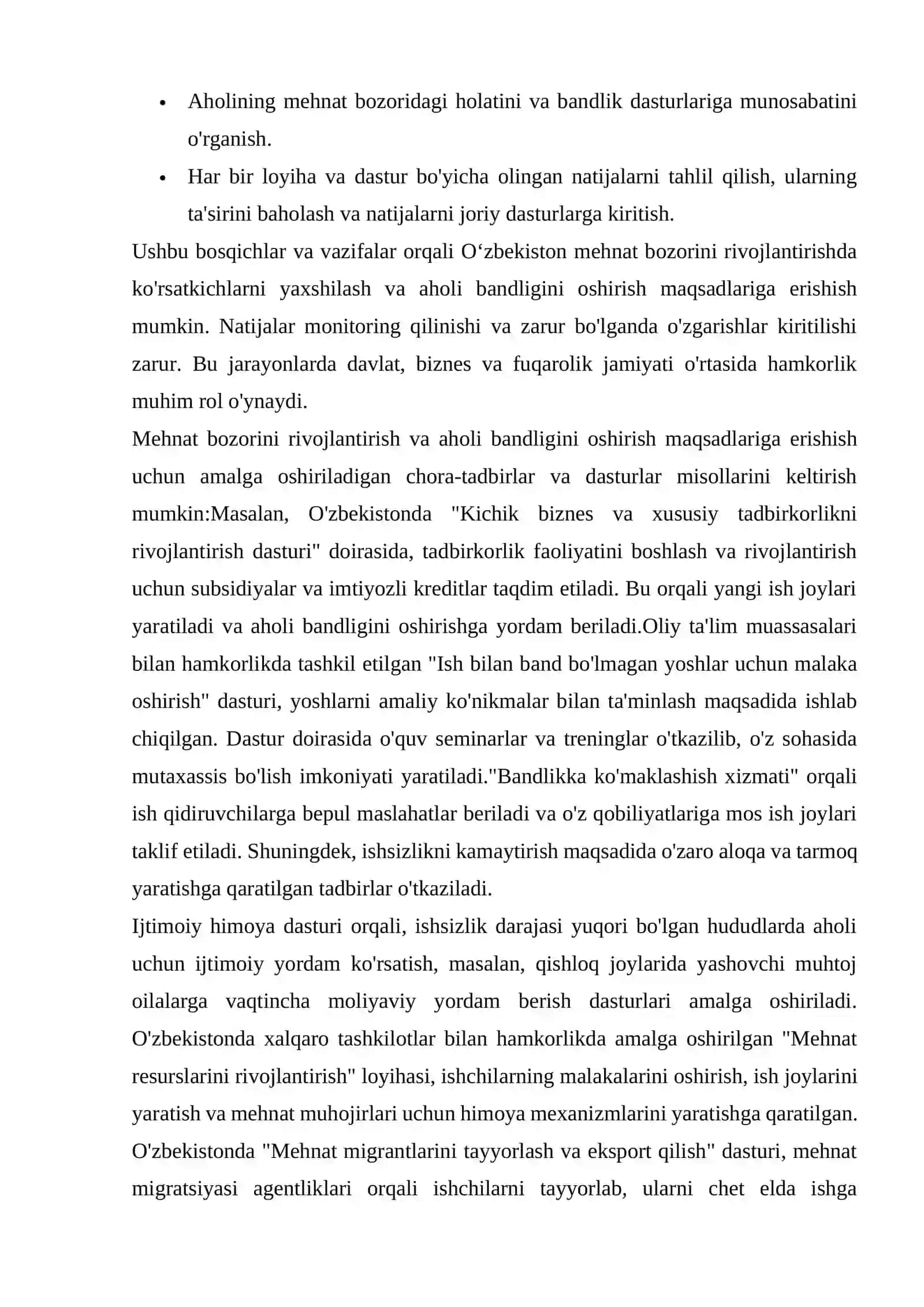 XII BOB. YAQIN KELAJAKDA MEHNAT BOZORINING RIVOJLANISHI 4