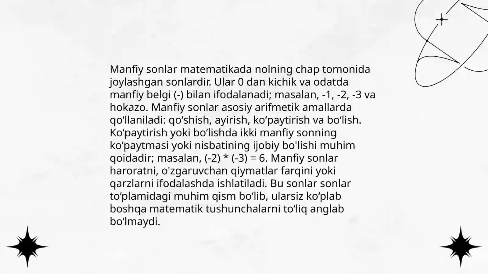 Natural sonlar 4