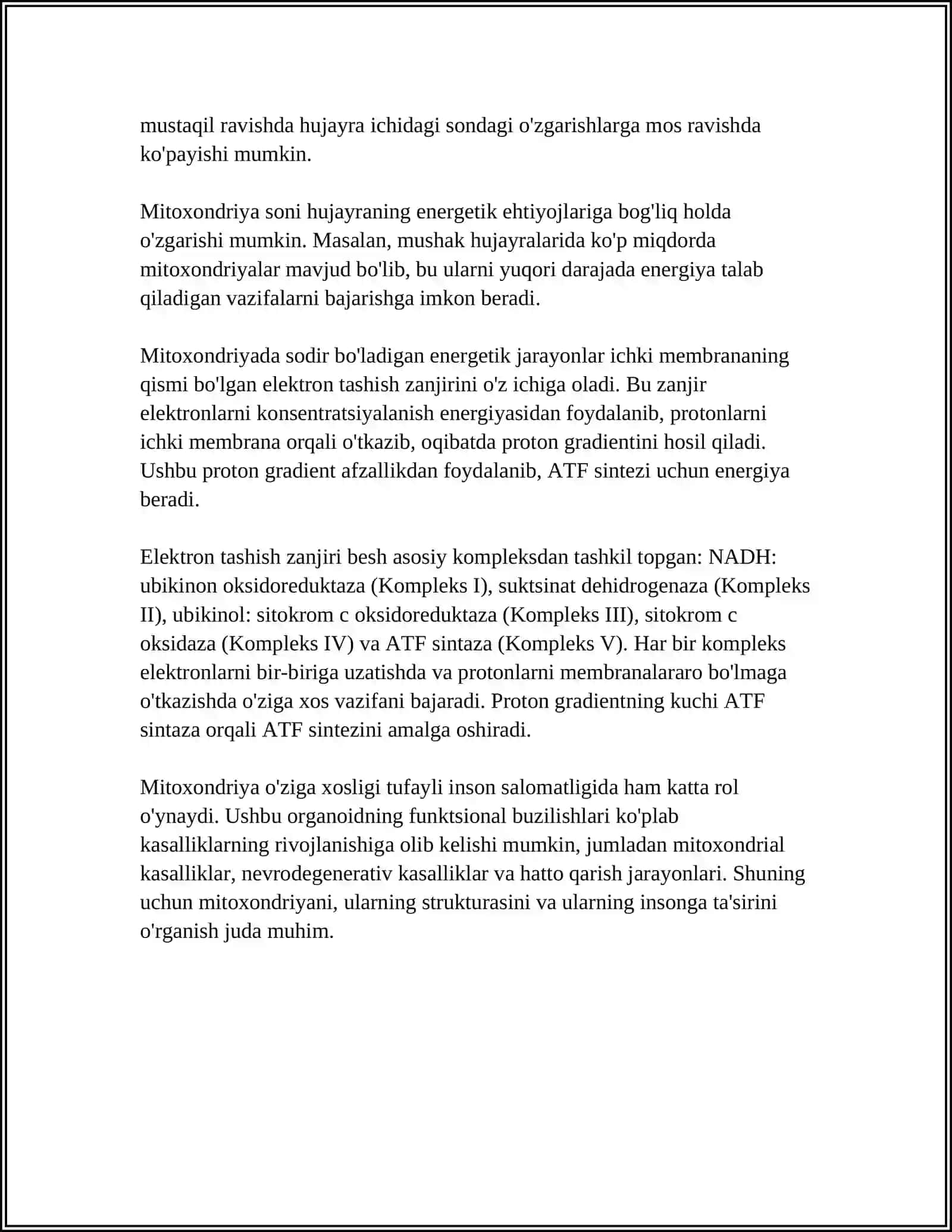 MITOHONDIRYALAR 4