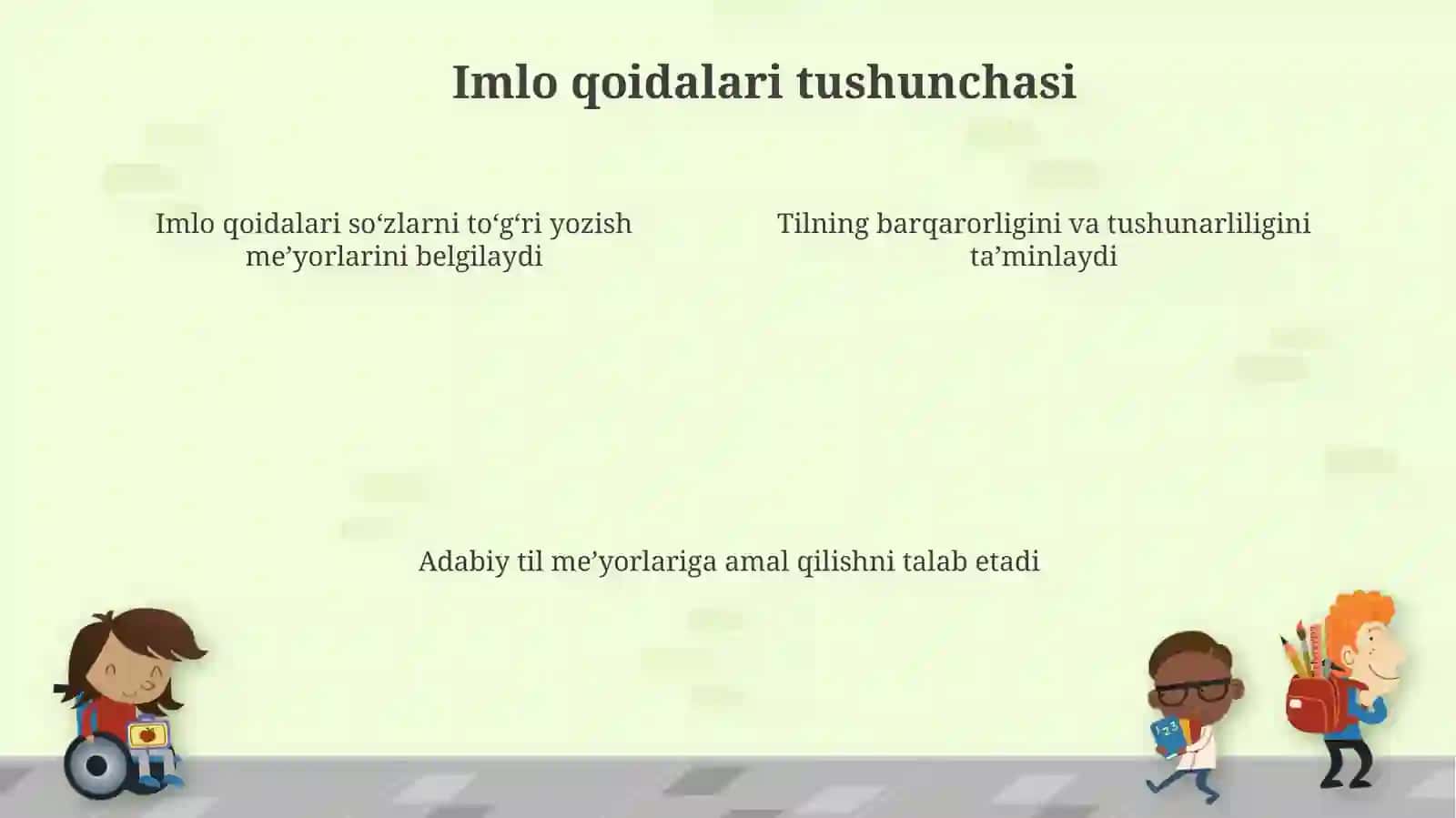 O‘zbektilining imlo qoidalari va soha egalarining savodxonligi 4