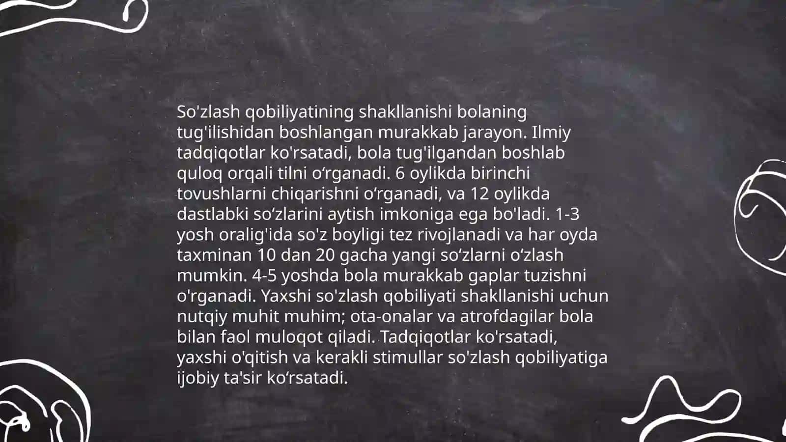 Go'daklik va ilk bolalik davrlarda psixik rivojlanish 4