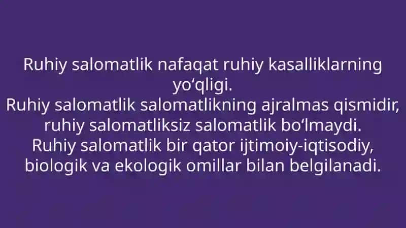 Ruhiy fiziologik omillar va ularning inson salomatligiga tasiri 4